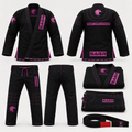 SAGR Premium Jiu-Jitsu Gi - Shadow Rose - Black/Pink