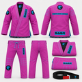SAGR Premium Jiu-Jitsu Gi - Pink Storm- Pink/Blue